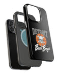 Detroit Bad Boys Skull Basketball Phone Case - Magnetic Impact-Resistant Case