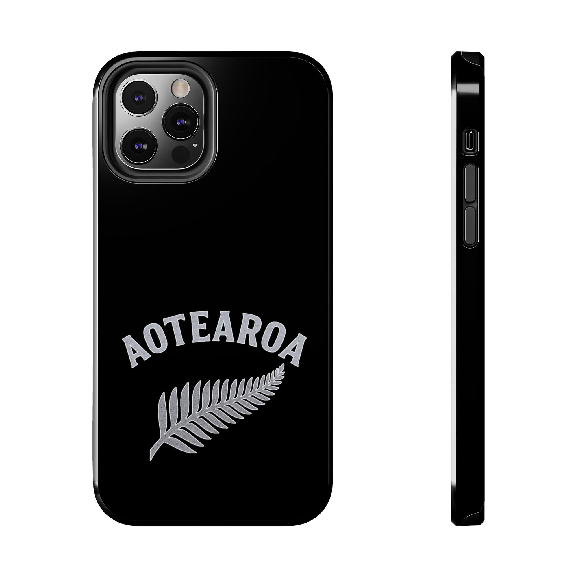 Aotearoa Phone Case | Silver Fern Phone Case | New Zealand iPhone Case | Kiwi Phone Case | Fern Design Phone Cover | NZ Pride Case