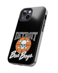 Detroit Bad Boys Phone Case | Basketball Skull Design - Tough Case