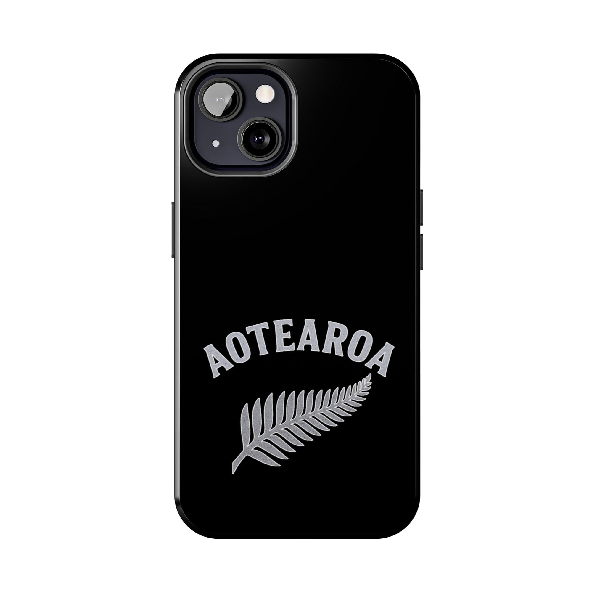 Aotearoa Phone Case | Silver Fern Phone Case | New Zealand iPhone Case | Kiwi Phone Case | Fern Design Phone Cover | NZ Pride Case