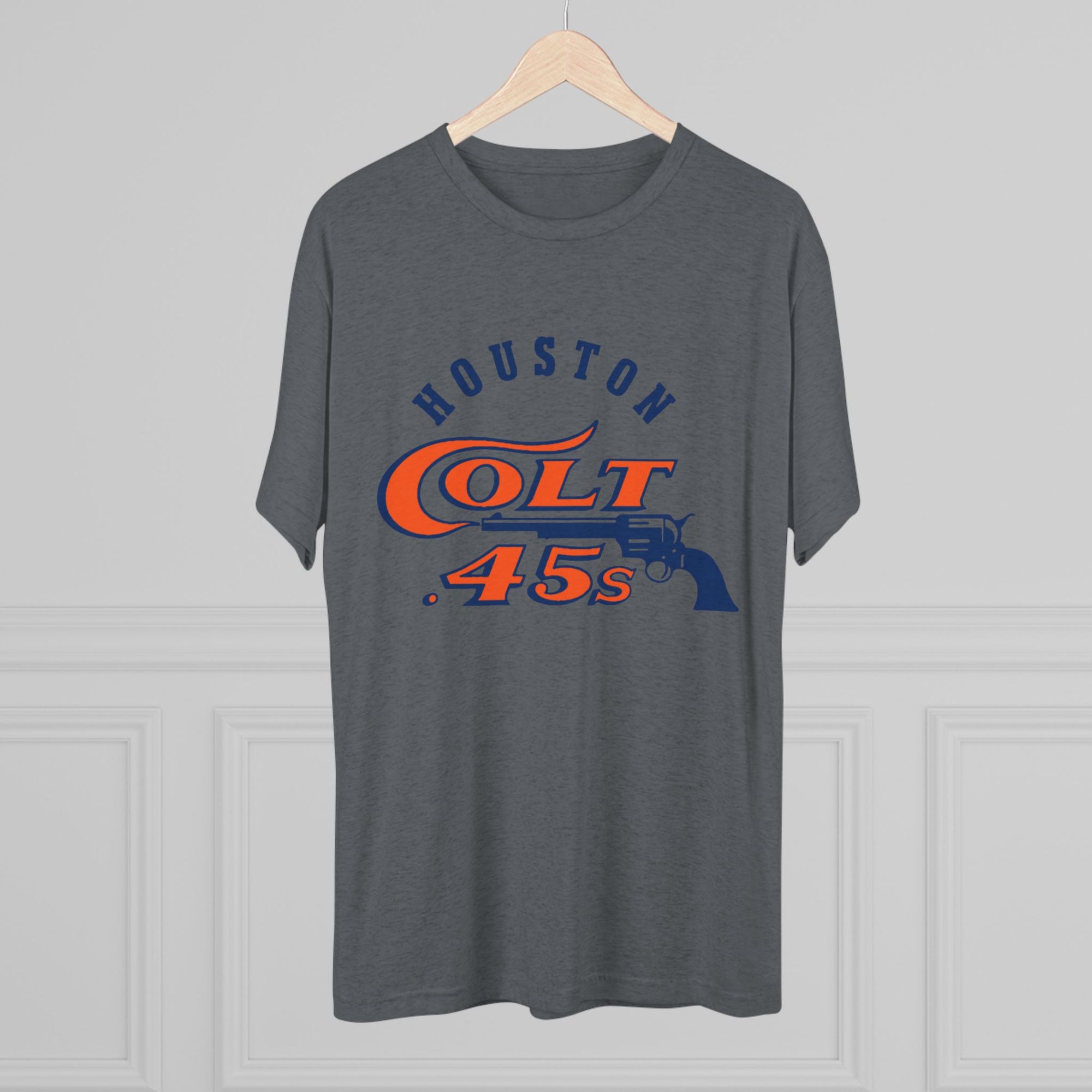 Houston Colt .45s T-Shirt | Vintage Houston Baseball Shirt | Retro Texas Baseball Tee | Throwback Ballpark Shirt | Soft Triblend Tee Gift