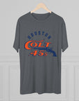 Houston Colt .45s T-Shirt | Vintage Houston Baseball Shirt | Retro Texas Baseball Tee | Throwback Ballpark Shirt | Soft Triblend Tee Gift