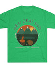 Aotearoa New Zealand Tri-Blend Tee, Classic Soft Shirt for Men & Women, Kiwi Travel Top, Vintage Tshirt, Souvenir