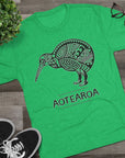 Maori Kiwi Aotearoa T-Shirt | New Zealand Tribal Bird Tee