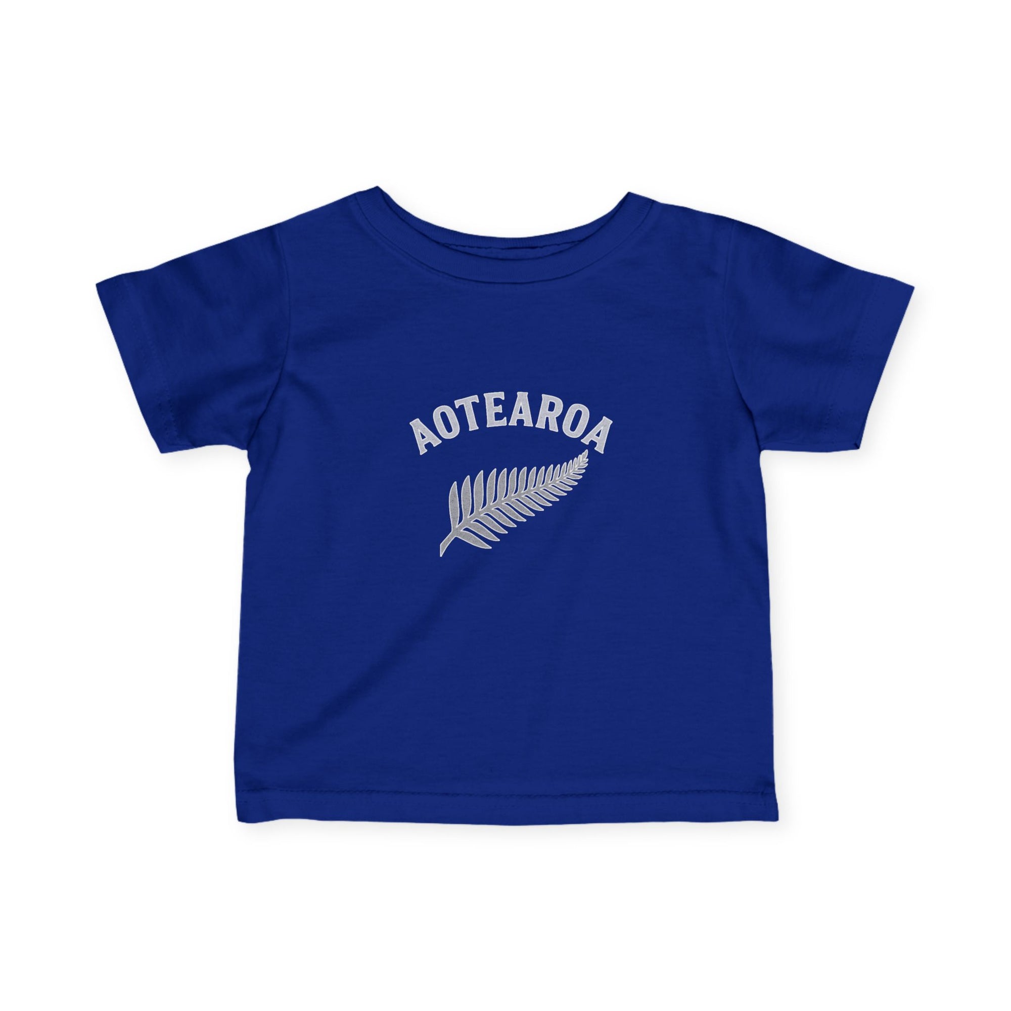Aotearoa Infant Shirt | New Zealand Baby T-Shirt | Kiwi Baby Shirt | Silver Fern Baby Tee | NZ Baby Clothes | Toddler Shirt Gift