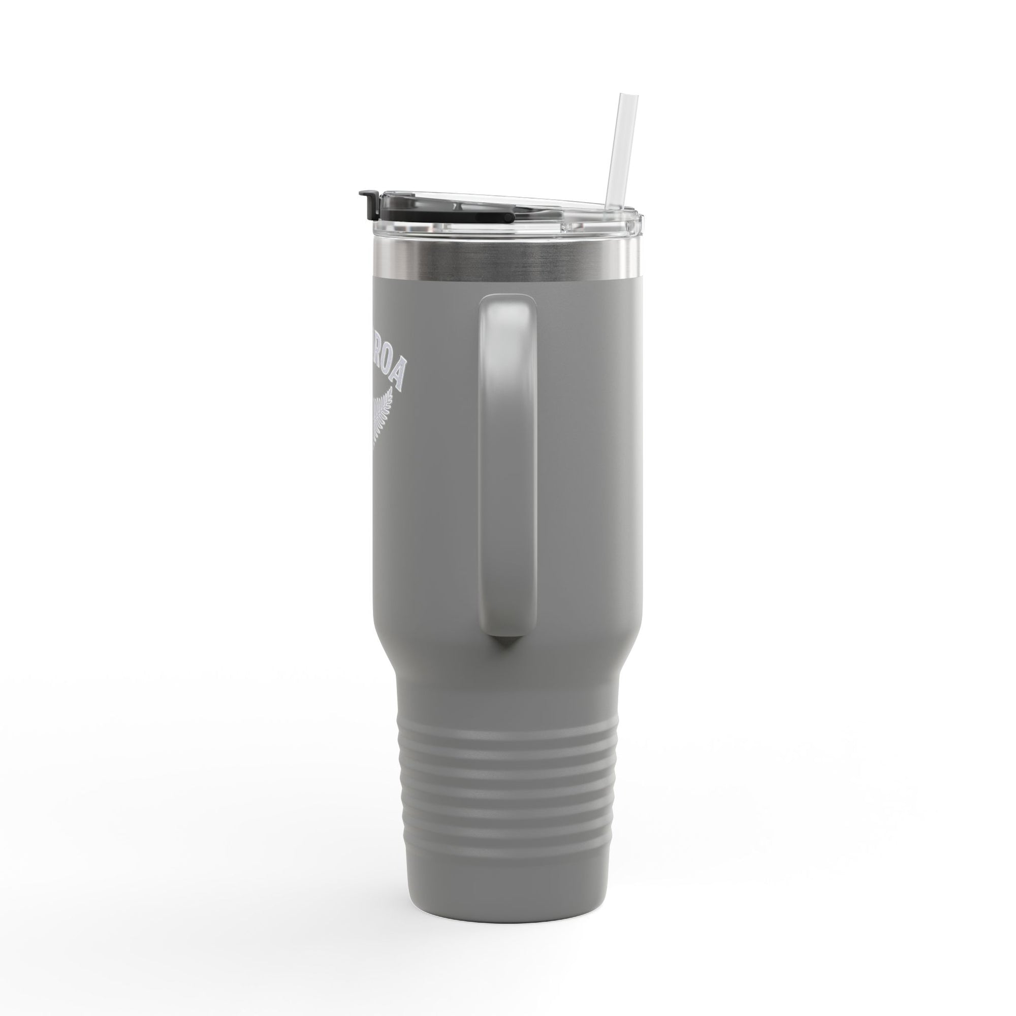 Aotearoa 40oz Travel Mug | Stanley Style Tumbler | New Zealand Insulated Mug | Silver Fern Cup | Kiwi Travel Cup | Large Handle Tumbler