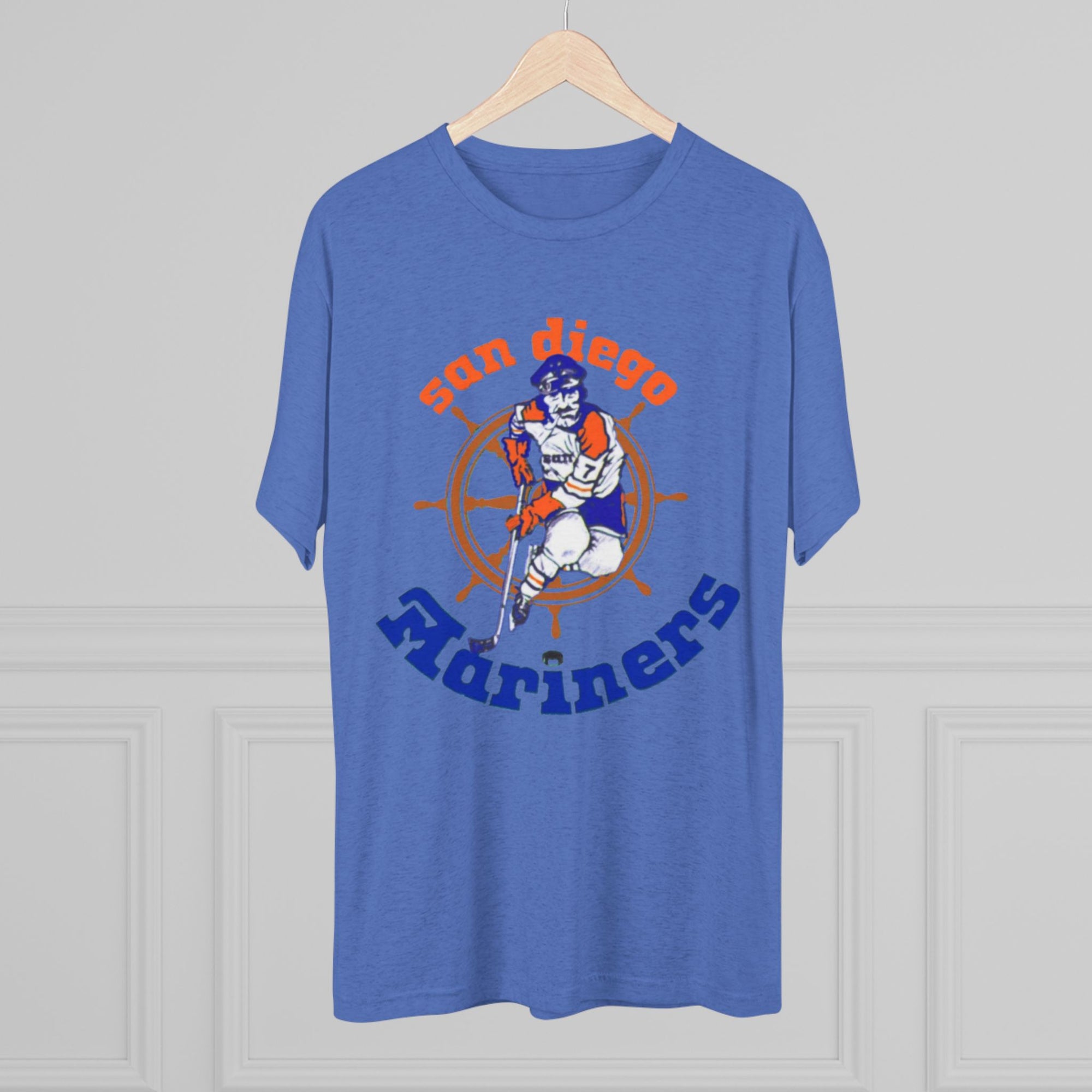 San Diego Mariners T-Shirt | Vintage WHA Hockey Shirt | San Diego Hockey Tee | Throwback Mariners Hockey Shirt | California Hockey Fan Gift
