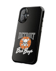 Detroit Bad Boys Skull Basketball Phone Case - Magnetic Impact-Resistant Case