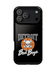 Detroit Bad Boys Skull Basketball Phone Case - Magnetic Impact-Resistant Case