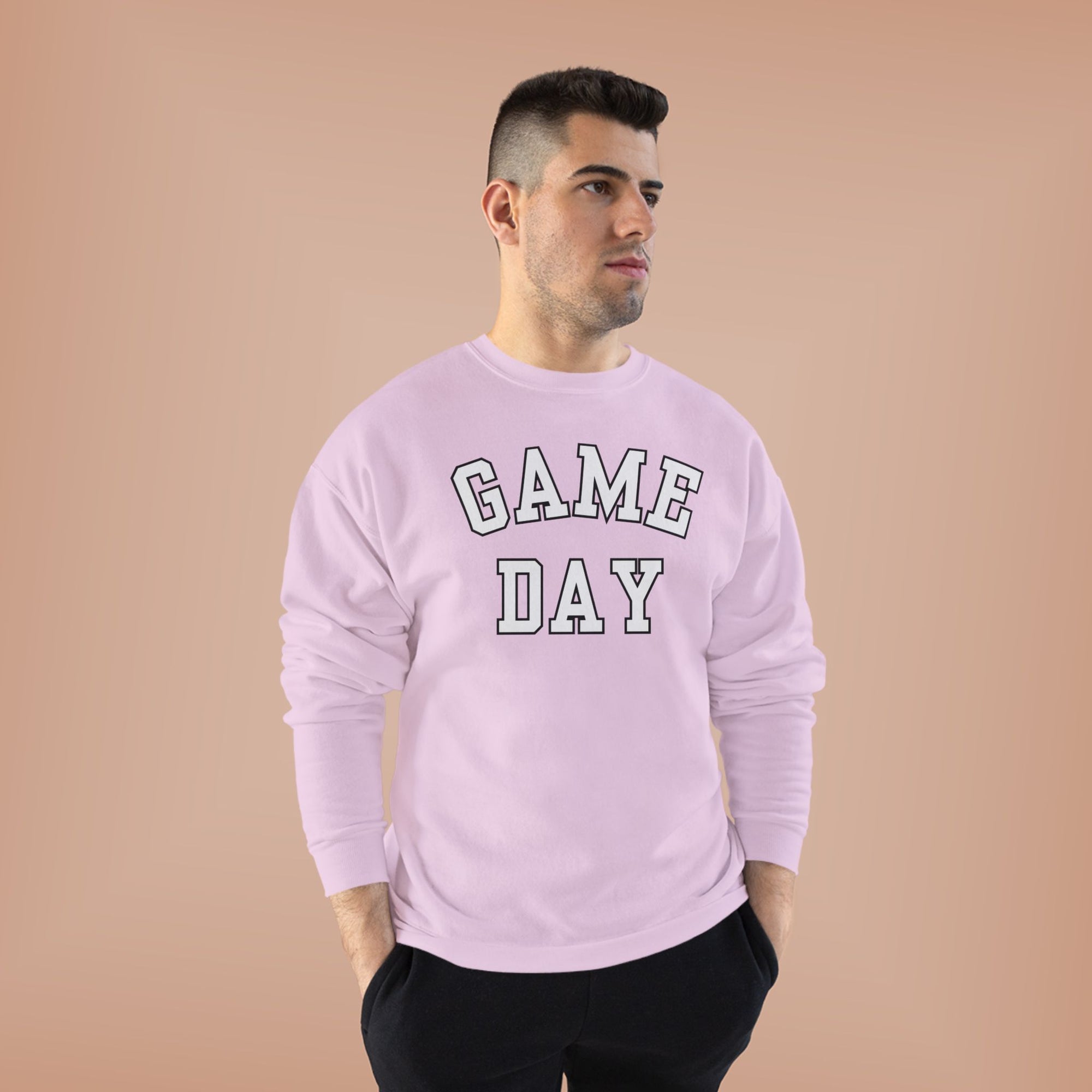 Game Day Crewneck Sweatshirt | Collegiate Lettering, Sports Fanwear