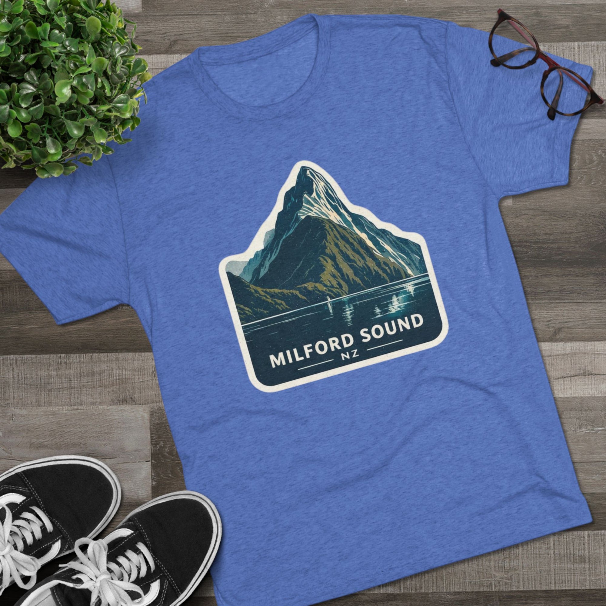 Milford Sound T-Shirt, New Zealand Travel Tee, NZ Fiord Shirt, Kiwi Gift, South Island Tee, New Zealand Souvenir Shirt, NZ Nature Gift