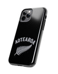 Aotearoa Phone Case | Silver Fern Phone Case | New Zealand iPhone Case | Kiwi Phone Case | Fern Design Phone Cover | NZ Pride Case