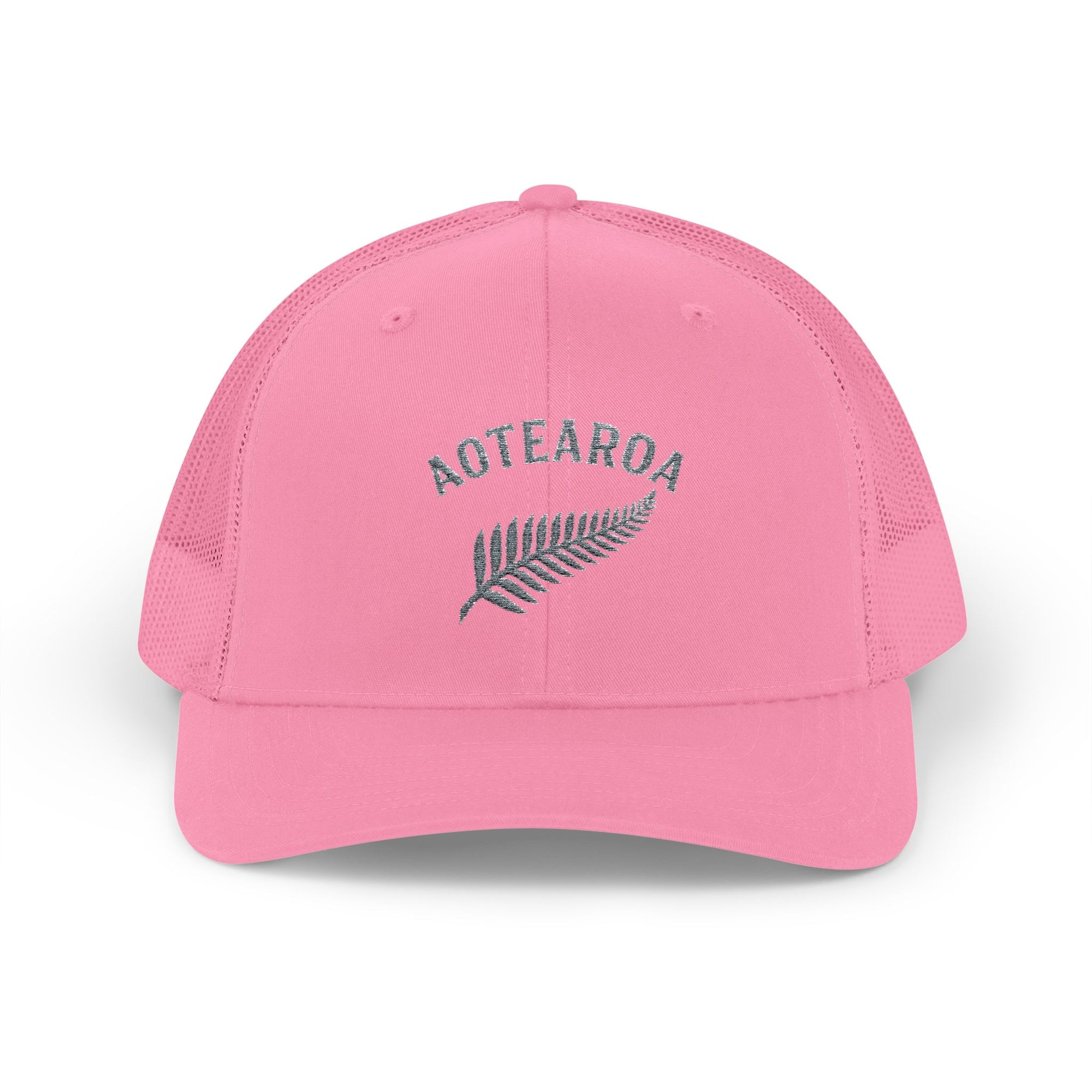 Aotearoa Hat Embroidered | Silver Fern Hat | New Zealand Cap | Kiwi Hat | NZ Pride Hat | Minimalist Snapback Trucker Hat