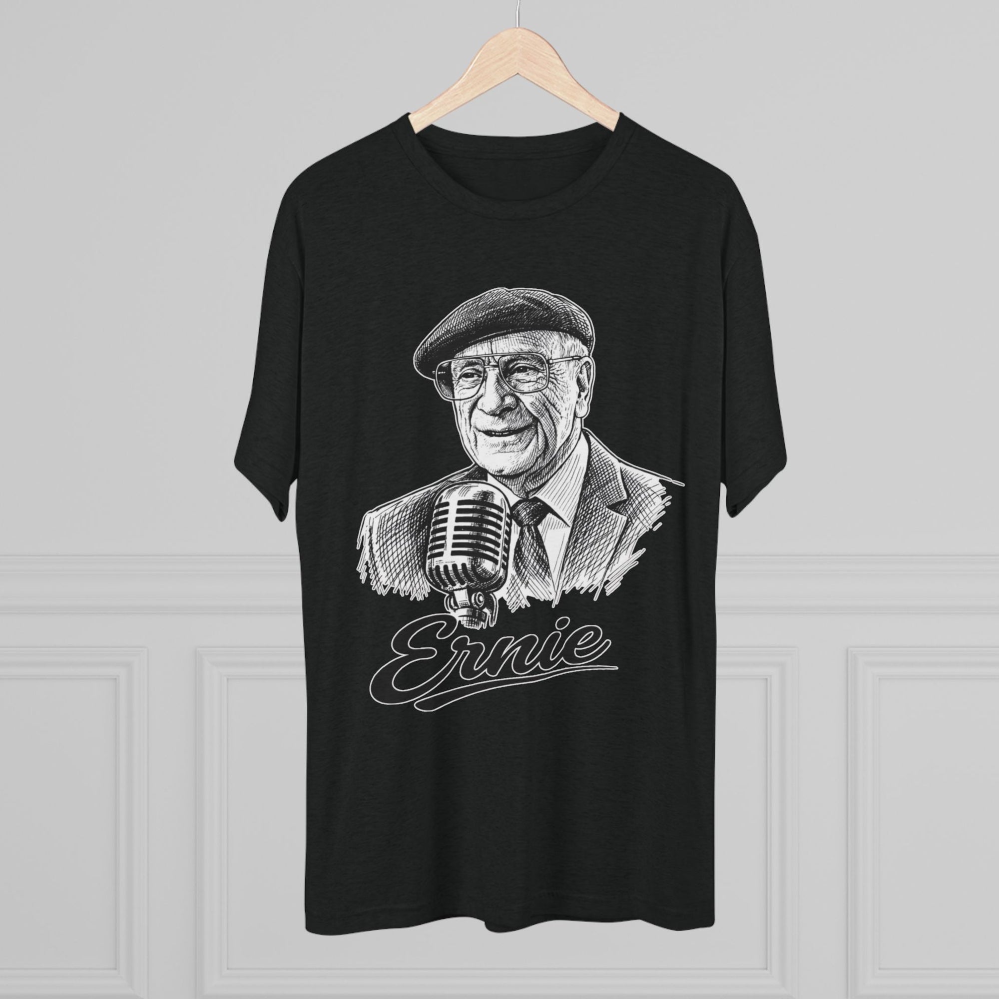 Ernie Harwell Shirt, Detroit Baseball Broadcaster Tribute Tee, Vintage Baseball Announcer Shirt, Detroit Baseball Fan Gift