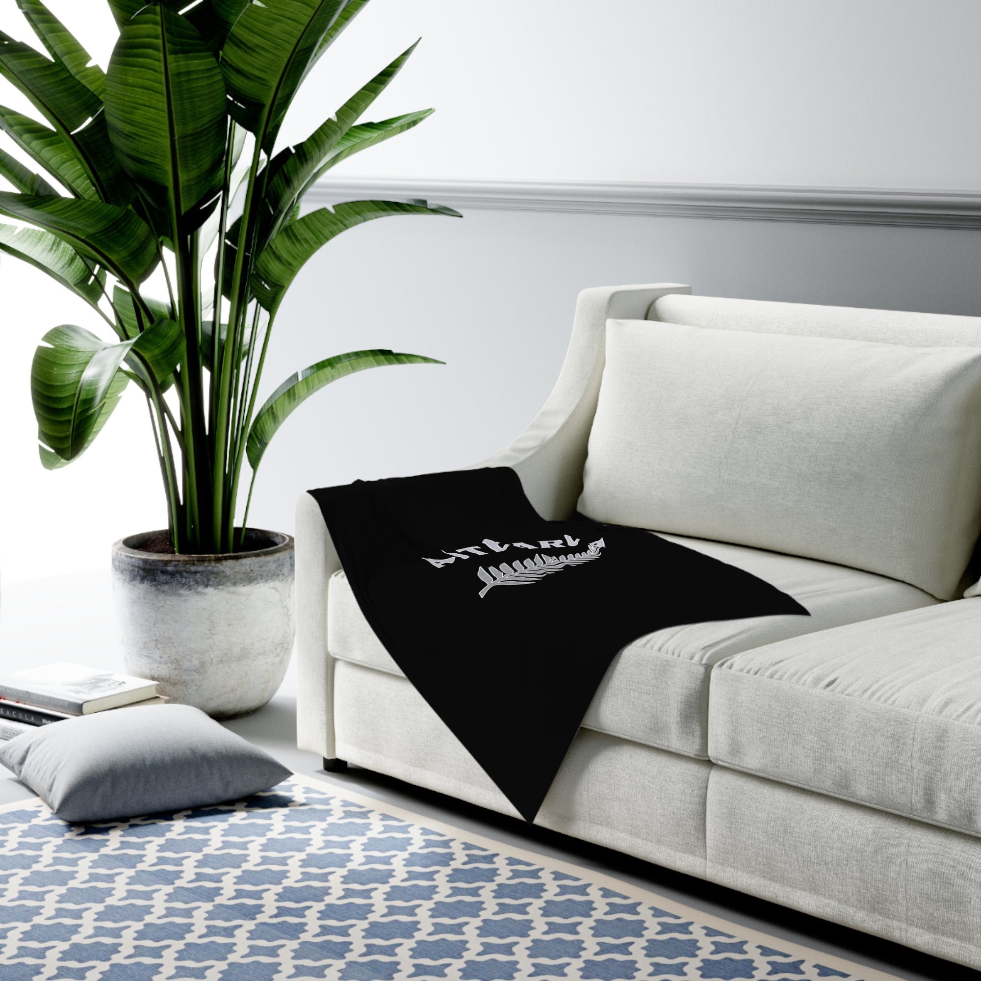 Aotearoa Baby Swaddle Blanket | New Zealand Baby Blanket | Kiwi Swaddle | Silver Fern Baby Wrap | NZ Baby Gift | Newborn Swaddle