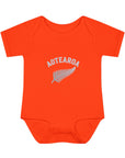 New Zealand Baby Onesie | Aotearoa Baby Outfit | Kiwi Infant Bodysuit | NZ Baby Clothes | Silver Fern Baby Gift