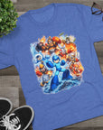 Blue Bomber Shirt | Retro Gaming Tee | 8 Bit Gamer Shirt | Robot Hero Shirt | Video Game Tee | Classic Gamer Gift | Boss Battle Shirt