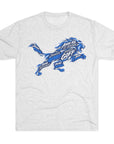 Lions Names Vintage Sports Tee | Detroit Football Names Triblend Soft T-Shirt