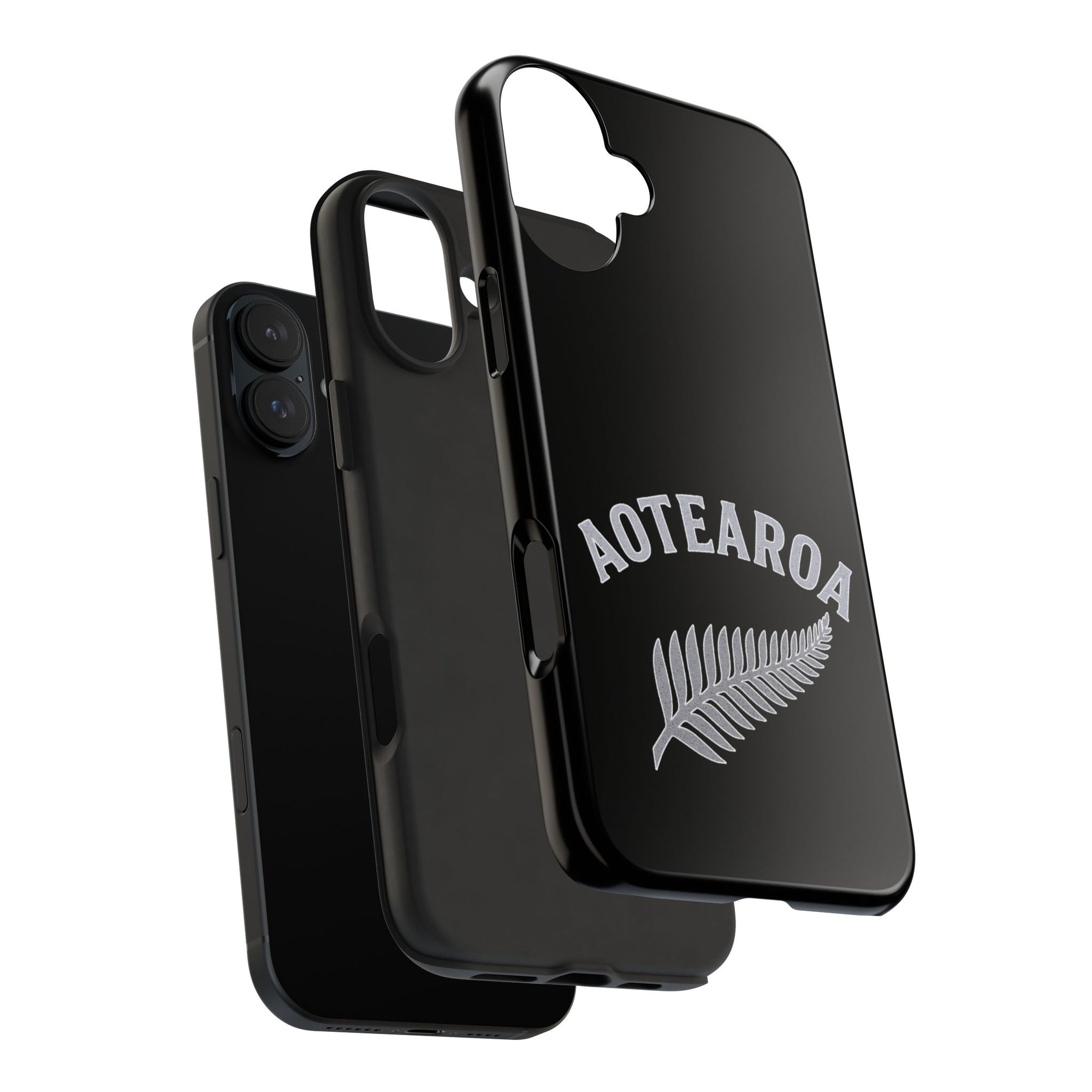 Aotearoa Phone Case | Silver Fern Phone Case | New Zealand iPhone Case | Kiwi Phone Case | Fern Design Phone Cover | NZ Pride Case