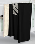 Aotearoa Silver Fern Sherpa Fleece Blanket | New Zealand Maori Koru Design
