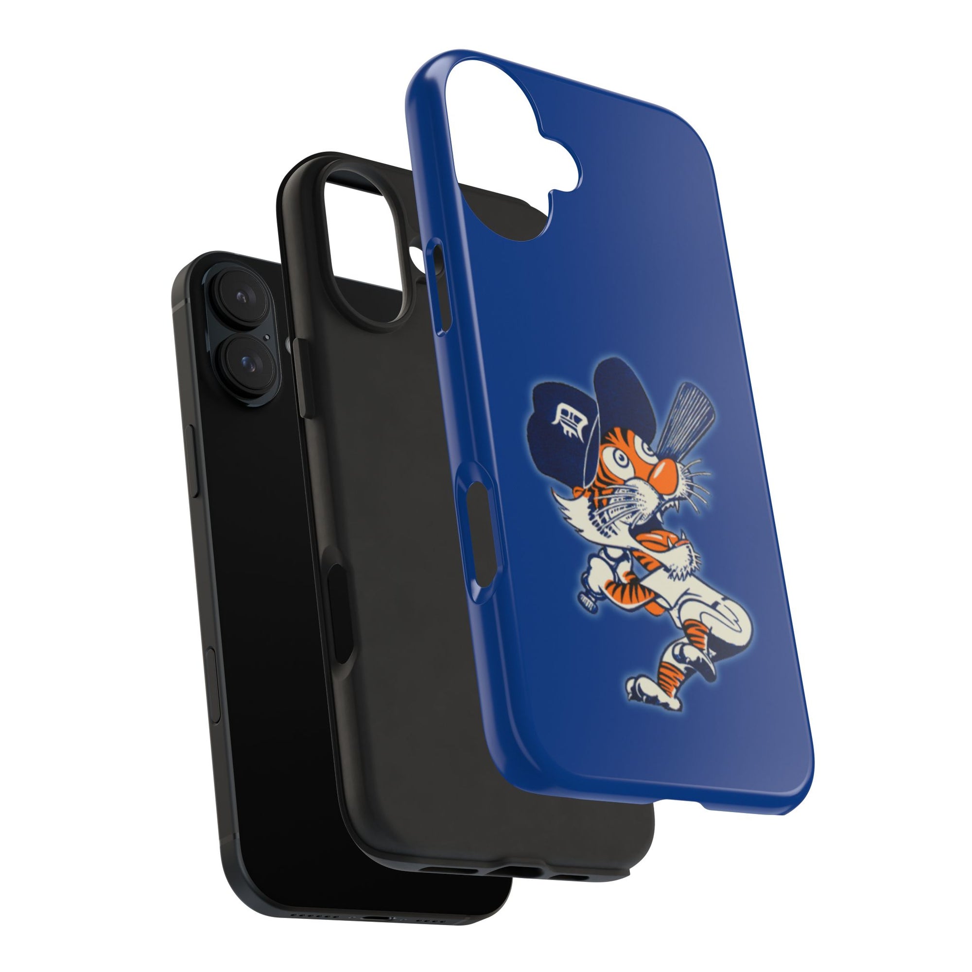 Detroit Tiger Phone Case | Baseball Style iPhone Case | Retro Tiger Case | Detroit Baseball Phone Case | Sports Fan Case