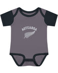 New Zealand Baby Onesie | Aotearoa Baby Outfit | Kiwi Infant Bodysuit | NZ Baby Clothes | Silver Fern Baby Gift