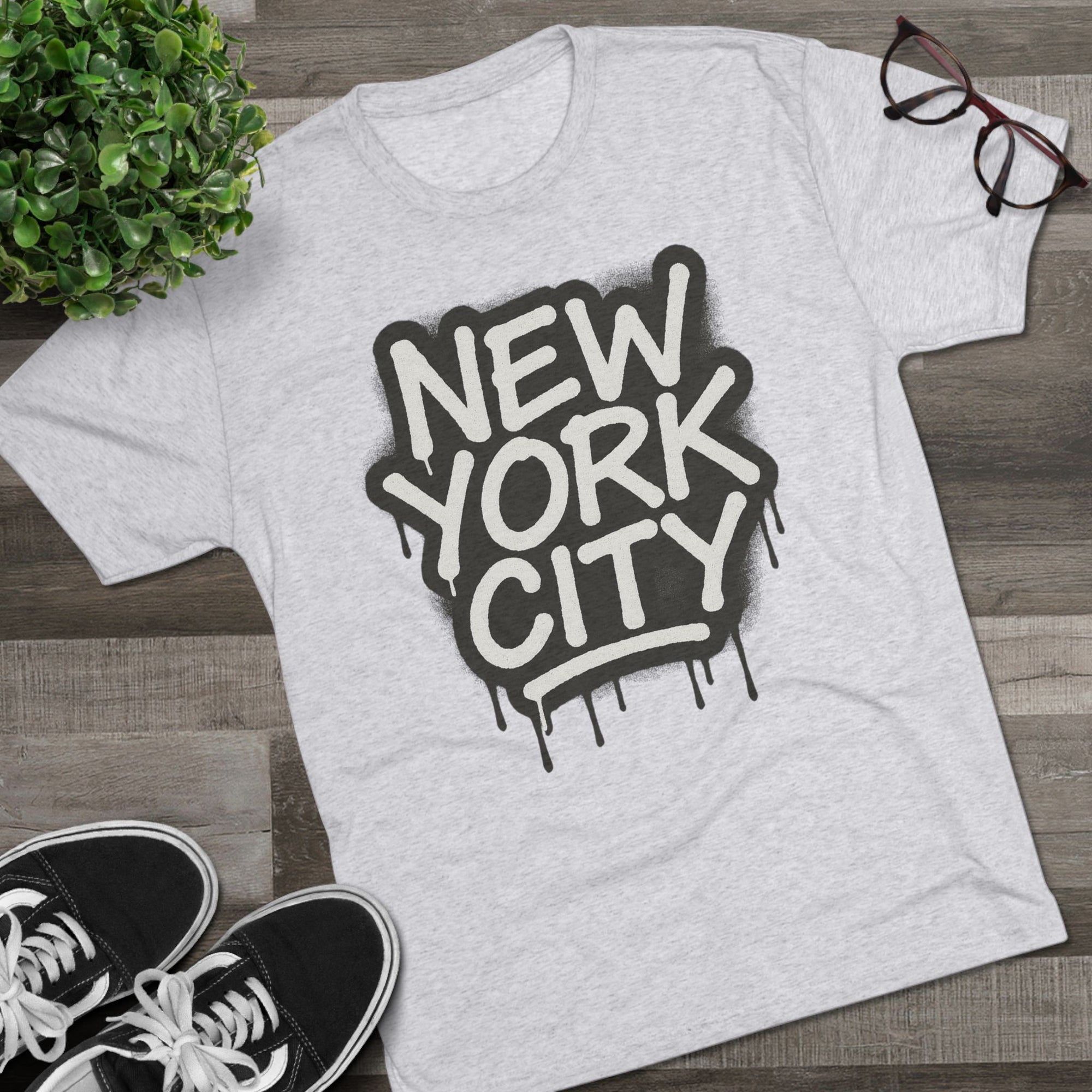 New York City Connection Tee, NYC Graffiti Spray Paint Style, Unisex Shirt for Fans, Street Art Urban Fashion, NYC Lover Gift, Graphic Tee