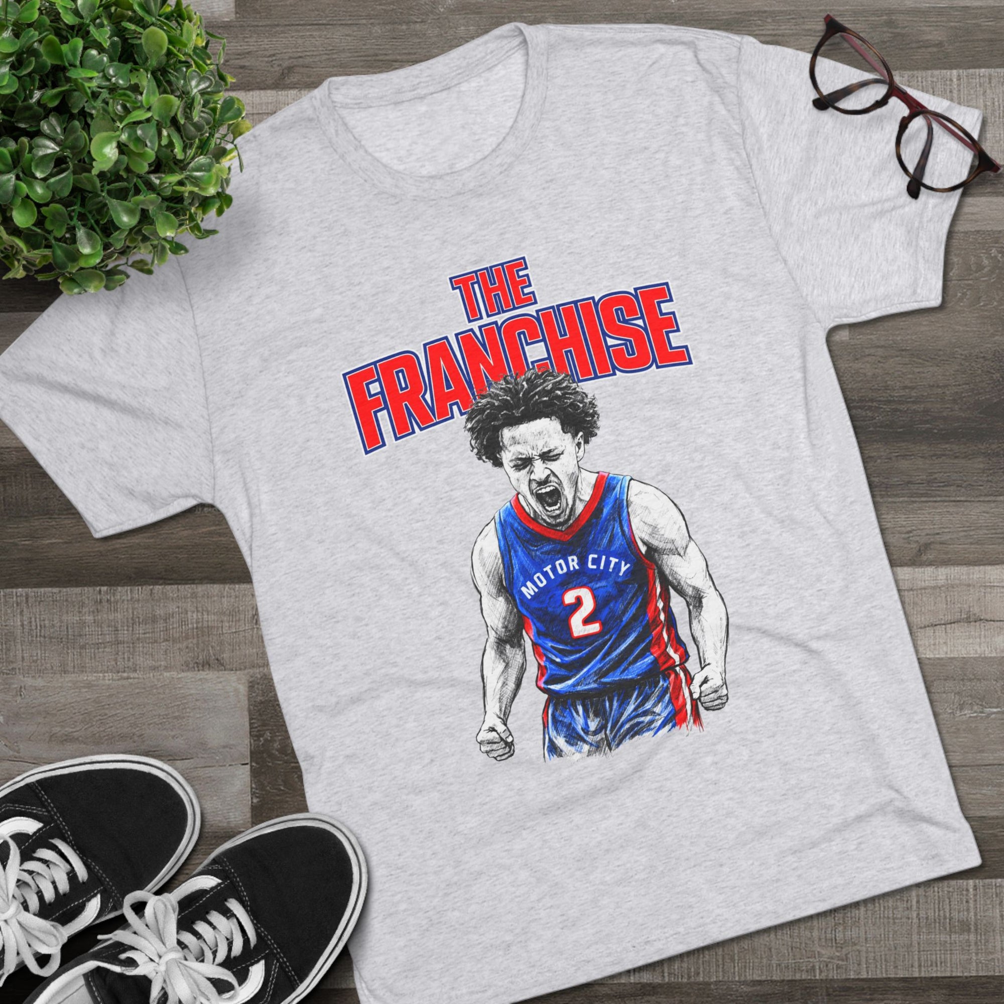 Cade Cunningham The Franchise Shirt | Detroit Basketball Tee | Cade Shirt | Motor City Basketball | Retro Basketball Tee | Detroit Hoops