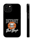 Detroit Bad Boys Skull Basketball Phone Case - Magnetic Impact-Resistant Case
