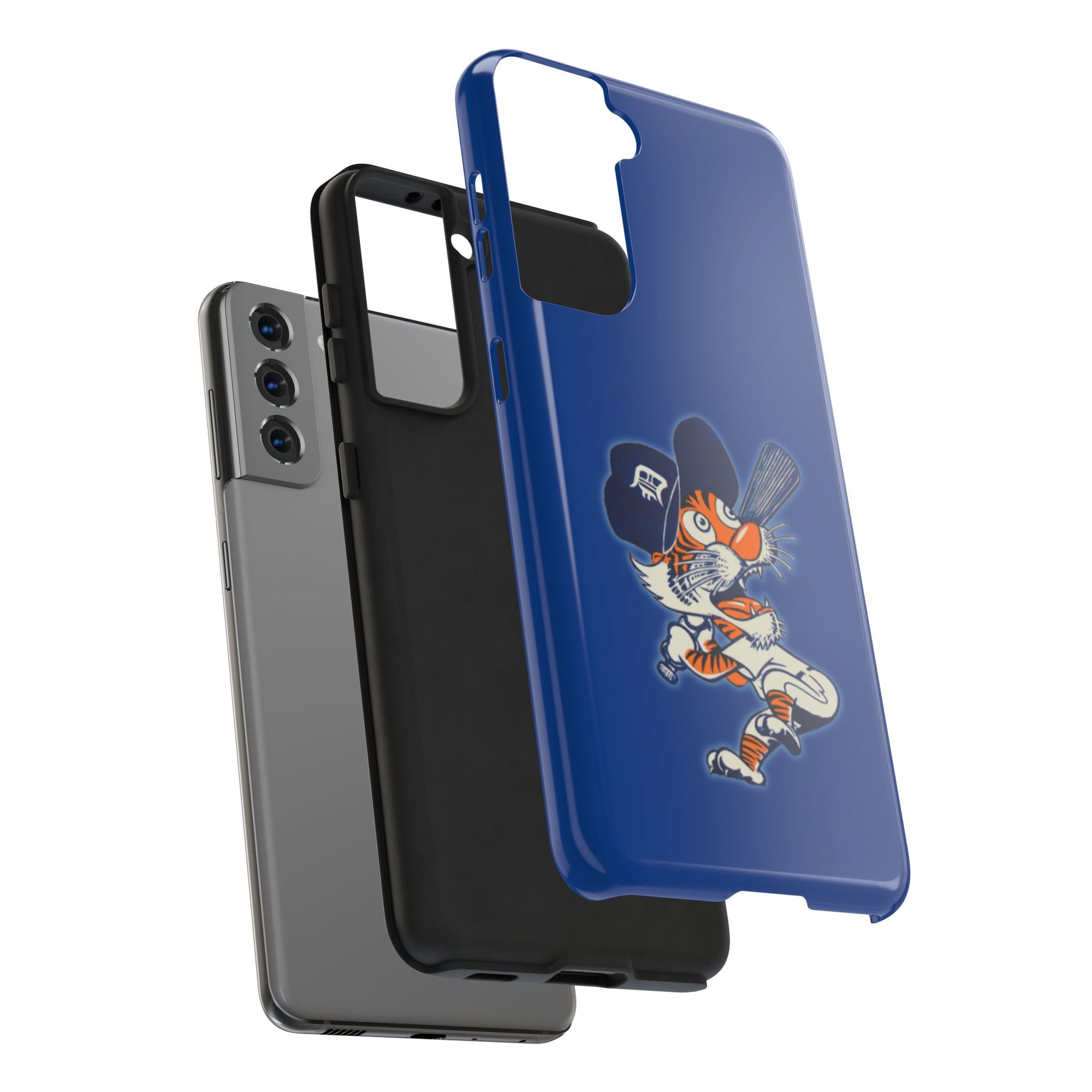 Detroit Tiger Phone Case | Baseball Style iPhone Case | Retro Tiger Case | Detroit Baseball Phone Case | Sports Fan Case