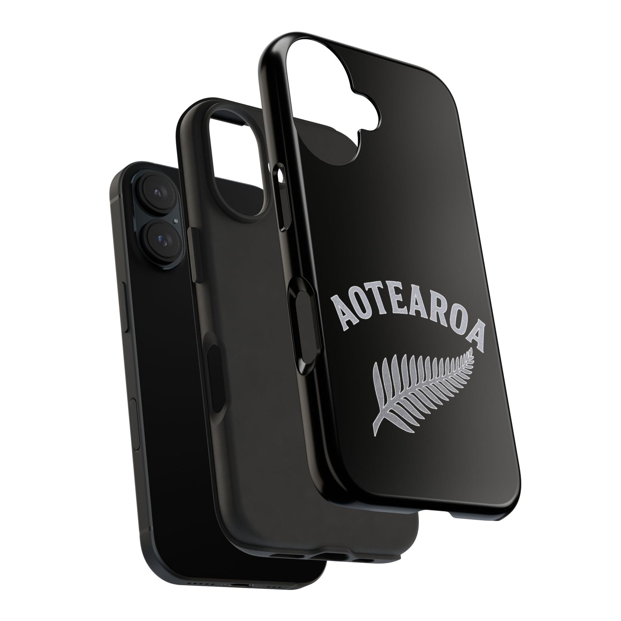 Aotearoa Phone Case | Silver Fern Phone Case | New Zealand iPhone Case | Kiwi Phone Case | Fern Design Phone Cover | NZ Pride Case