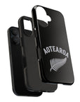 Aotearoa Phone Case | Silver Fern Phone Case | New Zealand iPhone Case | Kiwi Phone Case | Fern Design Phone Cover | NZ Pride Case