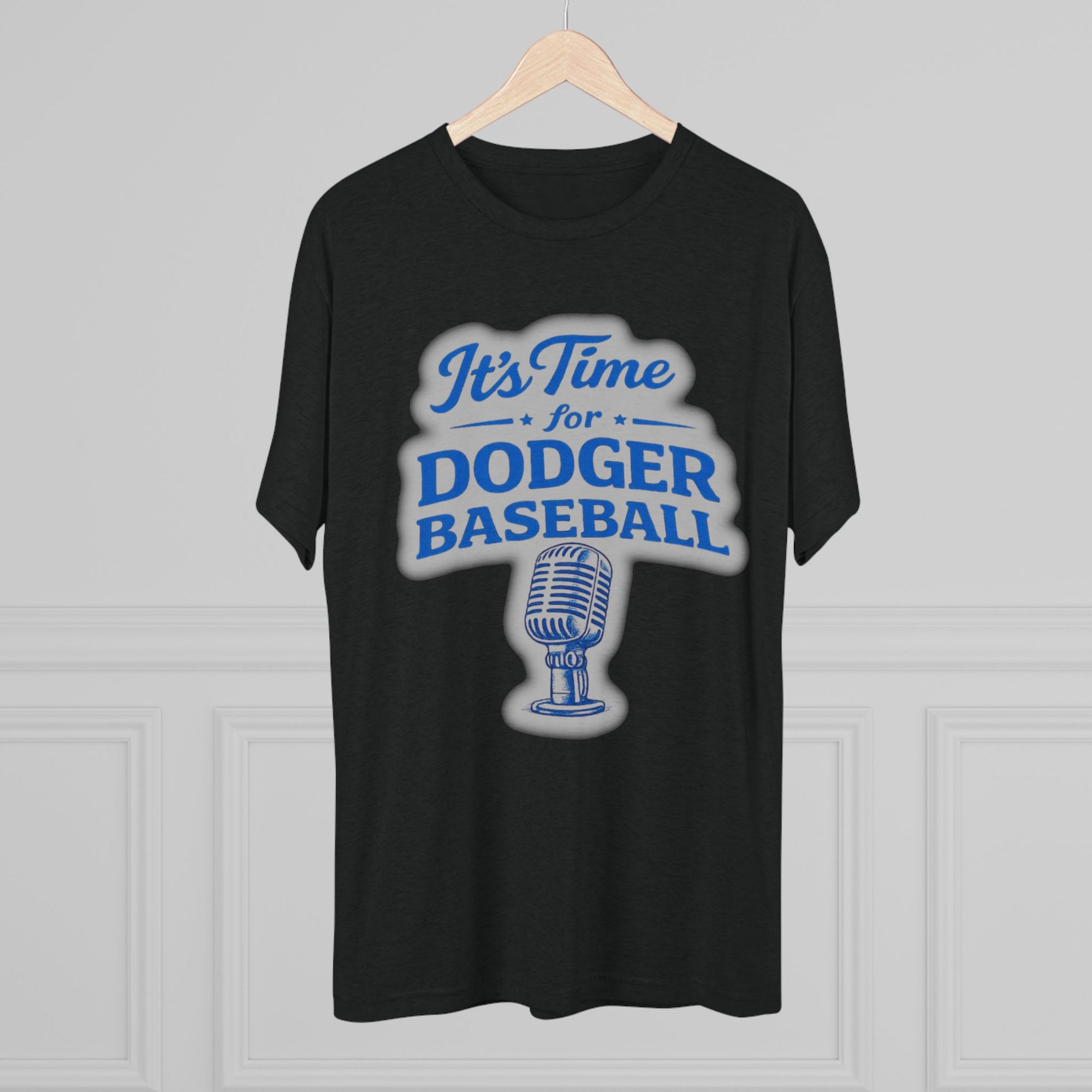 It's Time for Dodger Baseball Shirt, Vintage Dodgers Fan Tee, Baseball Broadcaster Tribute Shirt, LA Baseball Fan Gift