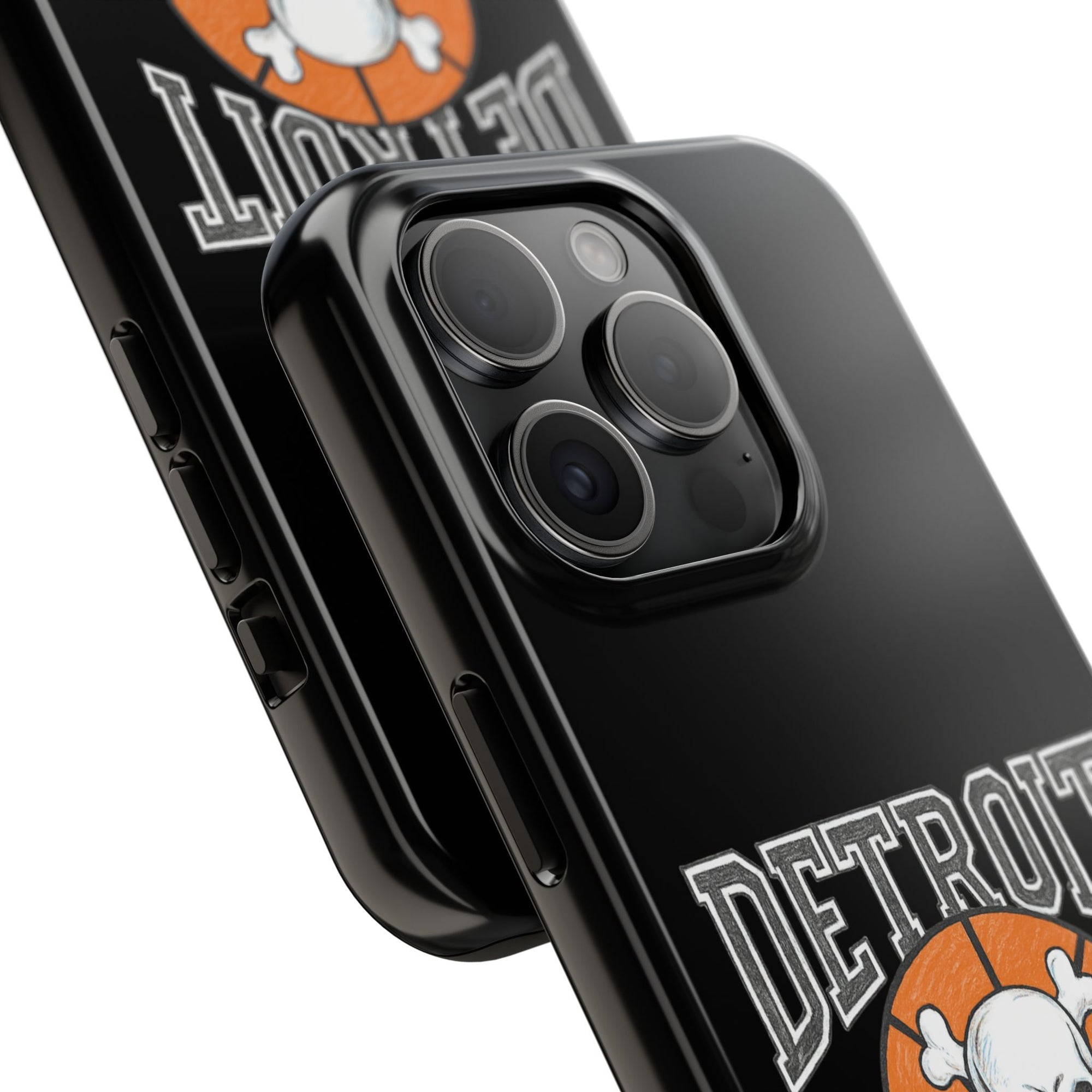 Detroit Bad Boys Phone Case | Basketball Skull Design - Tough Case
