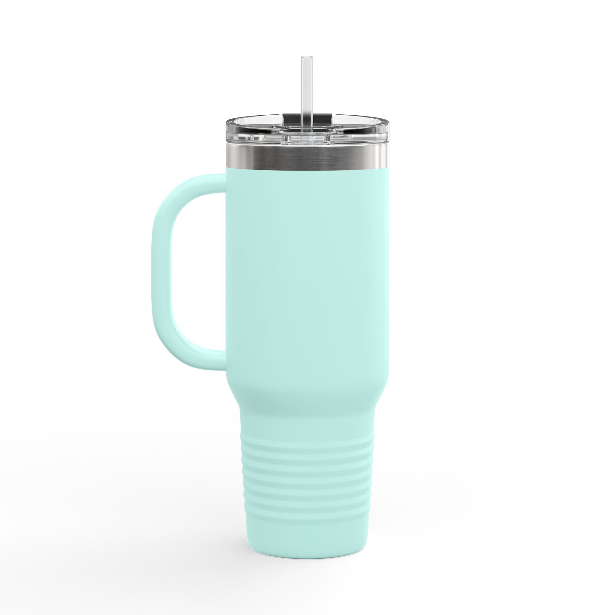 Aotearoa 40oz Travel Mug | Stanley Style Tumbler | New Zealand Insulated Mug | Silver Fern Cup | Kiwi Travel Cup | Large Handle Tumbler