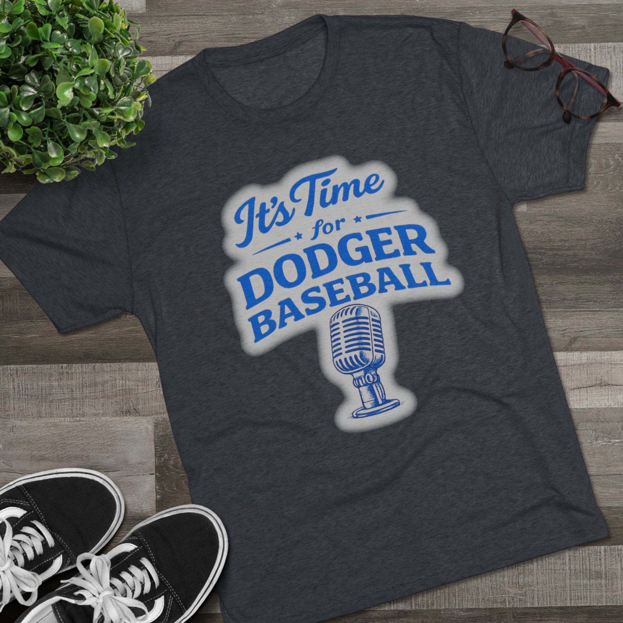 It's Time for Dodger Baseball Shirt, Vintage Dodgers Fan Tee, Baseball Broadcaster Tribute Shirt, LA Baseball Fan Gift