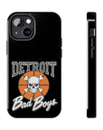 Detroit Bad Boys Phone Case | Basketball Skull Design - Tough Case