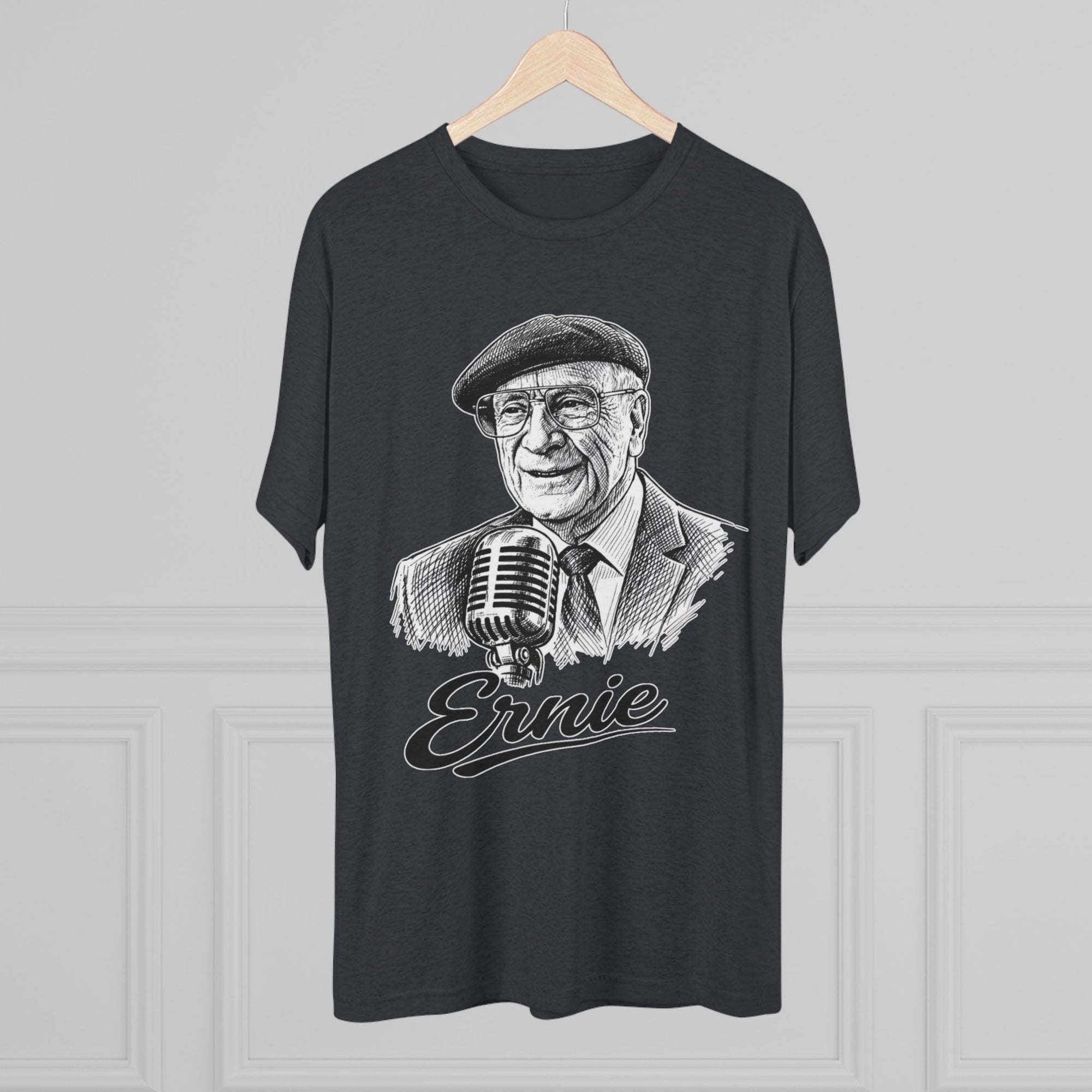 Ernie Harwell Shirt, Detroit Baseball Broadcaster Tribute Tee, Vintage Baseball Announcer Shirt, Detroit Baseball Fan Gift