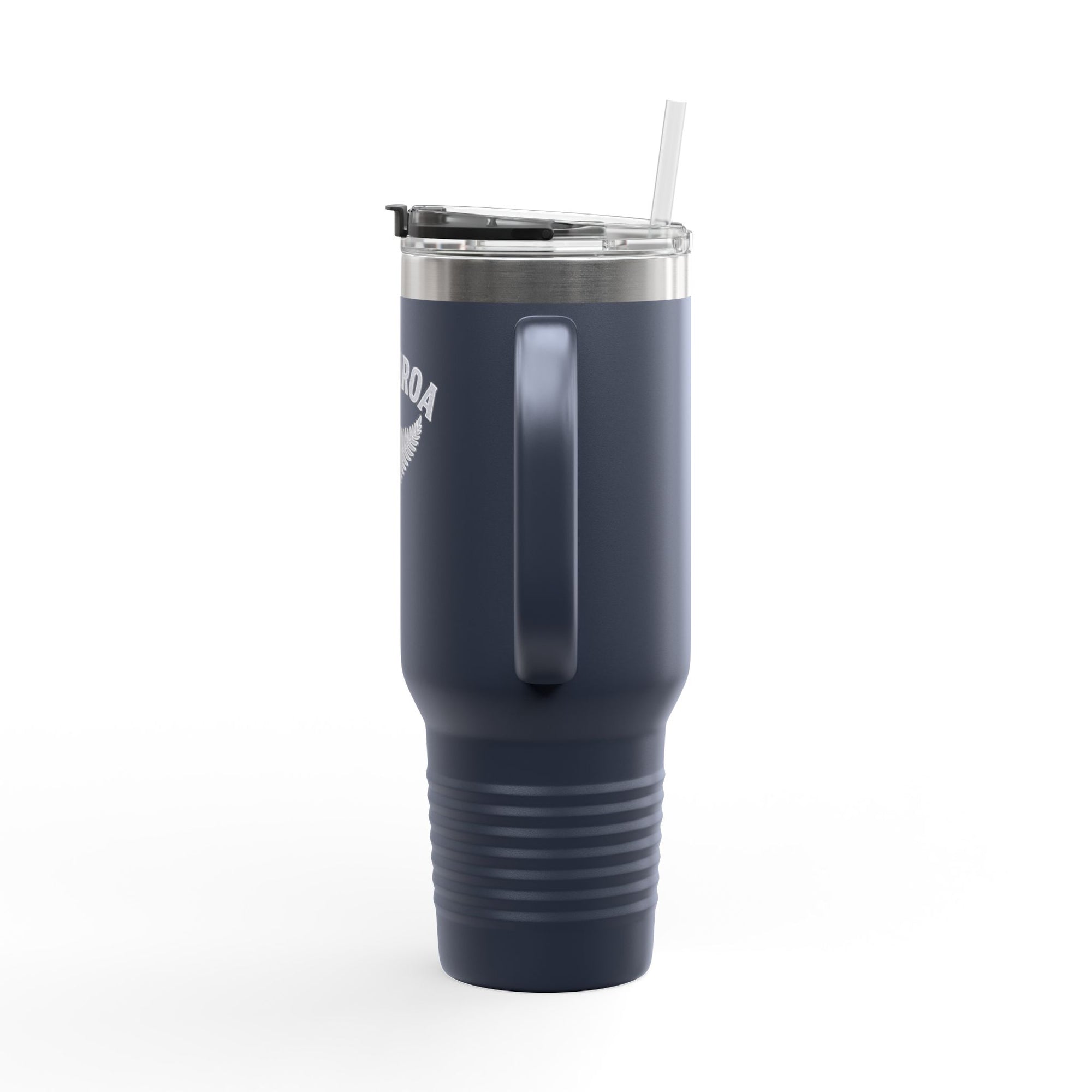 Aotearoa 40oz Travel Mug | Stanley Style Tumbler | New Zealand Insulated Mug | Silver Fern Cup | Kiwi Travel Cup | Large Handle Tumbler