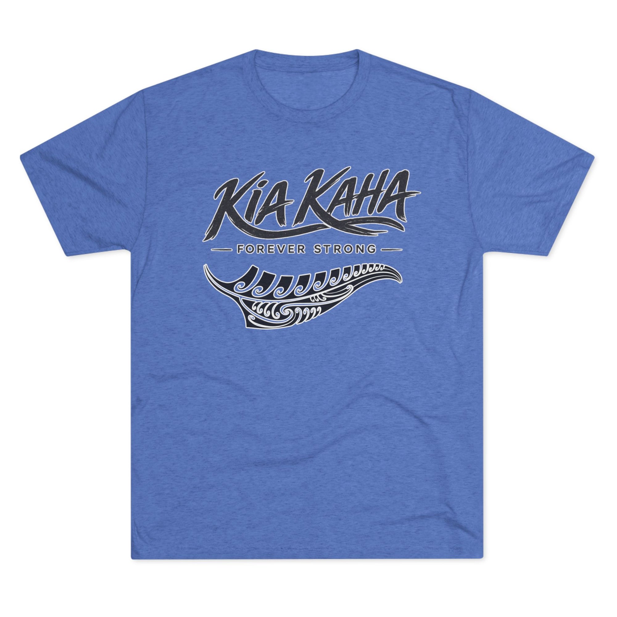 Kia Kaha Forever Strong Tee | Maori Koru Fern Design