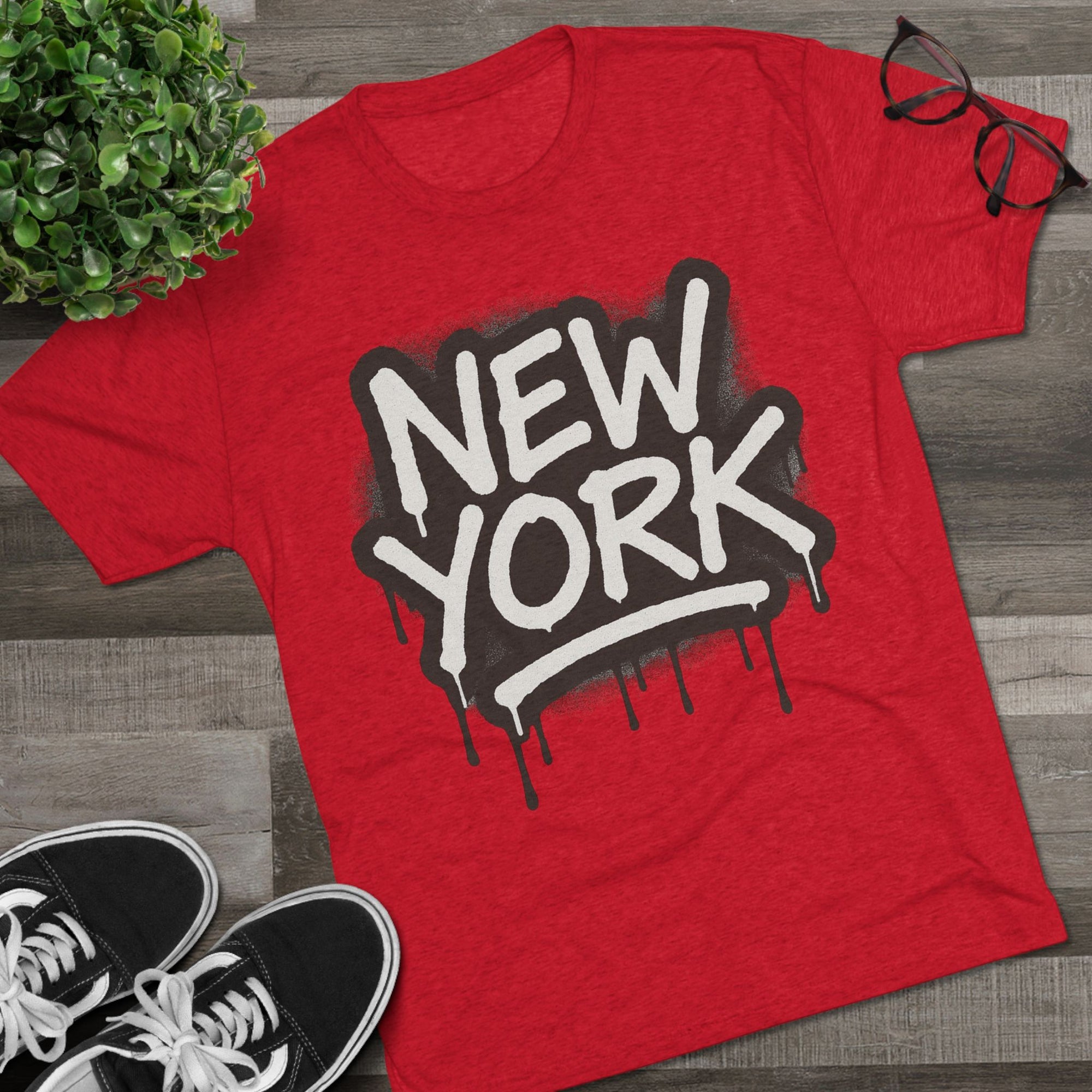 New York City Connection Tee, NYC Graffiti Spray Paint Style, Unisex Shirt for Fans, Street Art Urban Fashion, NYC Lover Gift, Graphic Tee