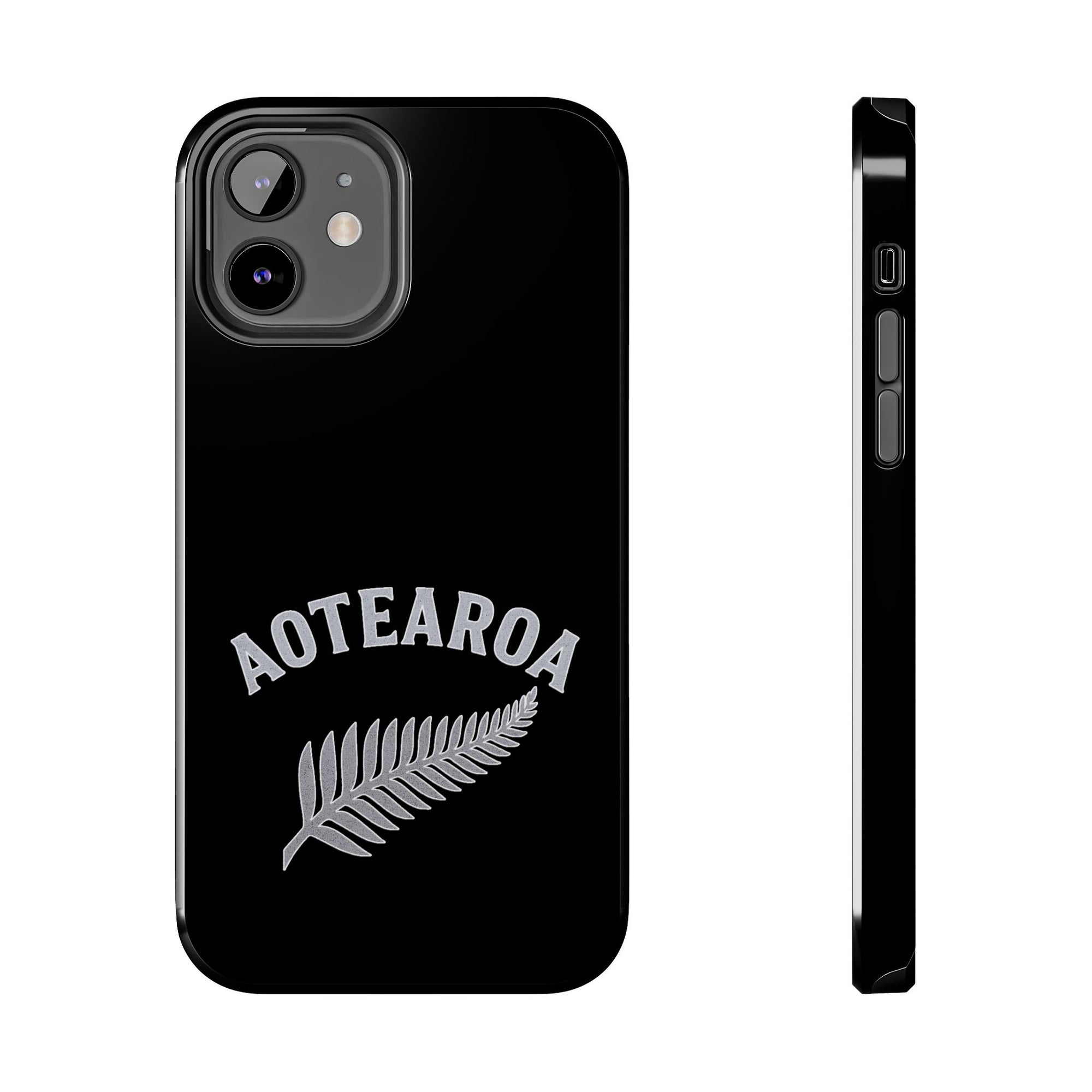 Aotearoa Phone Case | Silver Fern Phone Case | New Zealand iPhone Case | Kiwi Phone Case | Fern Design Phone Cover | NZ Pride Case
