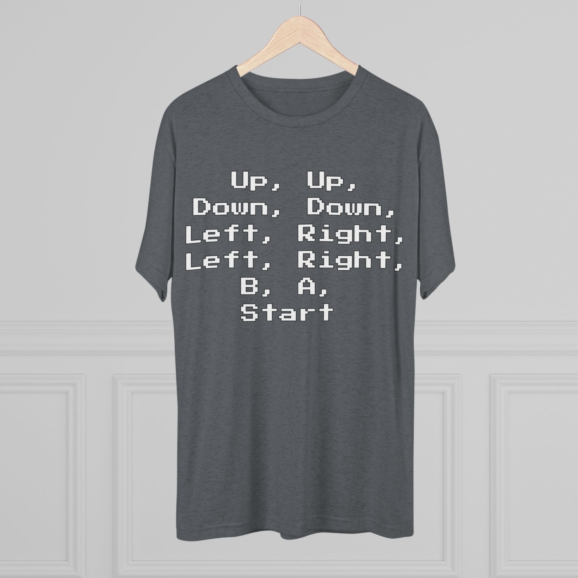 Contra Code Shirt | Up Down Cheat Code Tee | Retro Gaming Shirt | Gamer Nostalgia Tee | Vintage Arcade Shirt | Classic Gamer Gift
