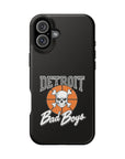 Detroit Bad Boys Skull Basketball Phone Case - Magnetic Impact-Resistant Case