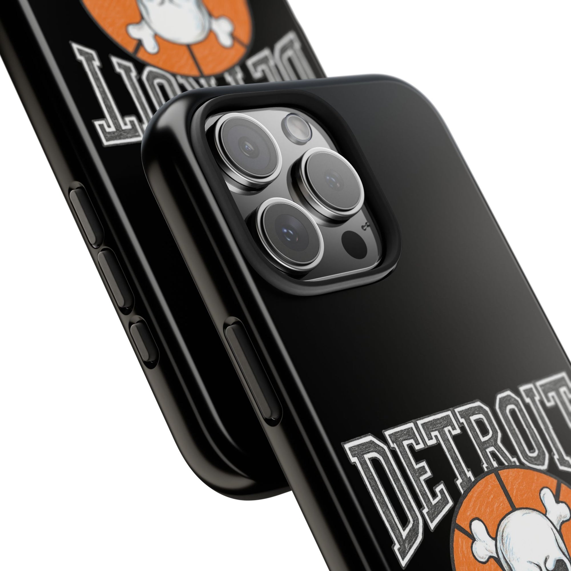 Detroit Bad Boys Phone Case | Basketball Skull Design - Tough Case