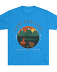 Aotearoa New Zealand Tri-Blend Tee, Classic Soft Shirt for Men & Women, Kiwi Travel Top, Vintage Tshirt, Souvenir