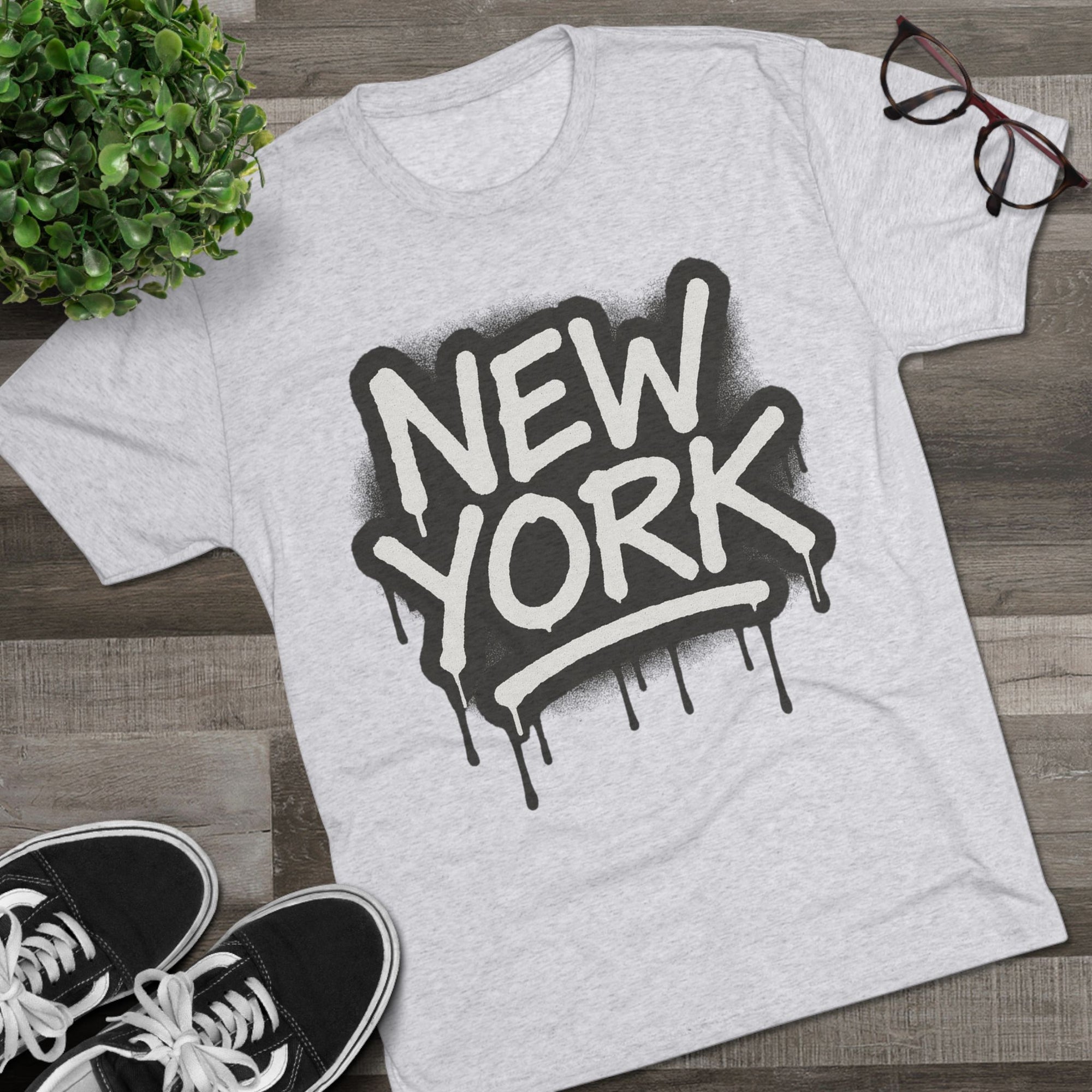 New York City Connection Tee, NYC Graffiti Spray Paint Style, Unisex Shirt for Fans, Street Art Urban Fashion, NYC Lover Gift, Graphic Tee