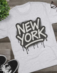 New York City Connection Tee, NYC Graffiti Spray Paint Style, Unisex Shirt for Fans, Street Art Urban Fashion, NYC Lover Gift, Graphic Tee