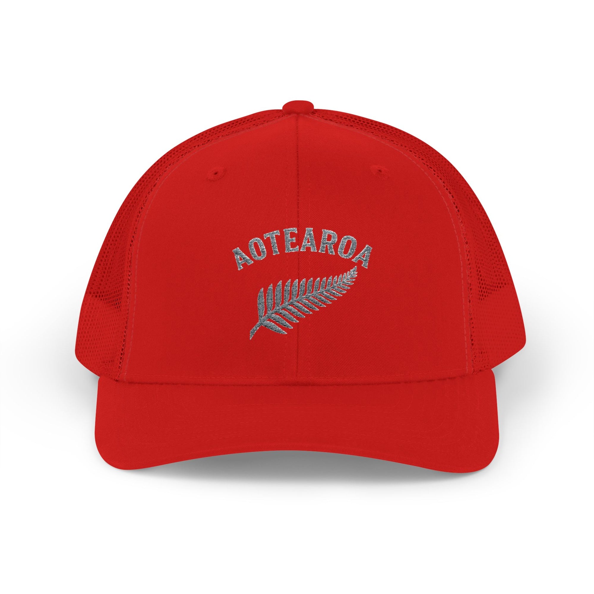 Aotearoa Hat Embroidered | Silver Fern Hat | New Zealand Cap | Kiwi Hat | NZ Pride Hat | Minimalist Snapback Trucker Hat