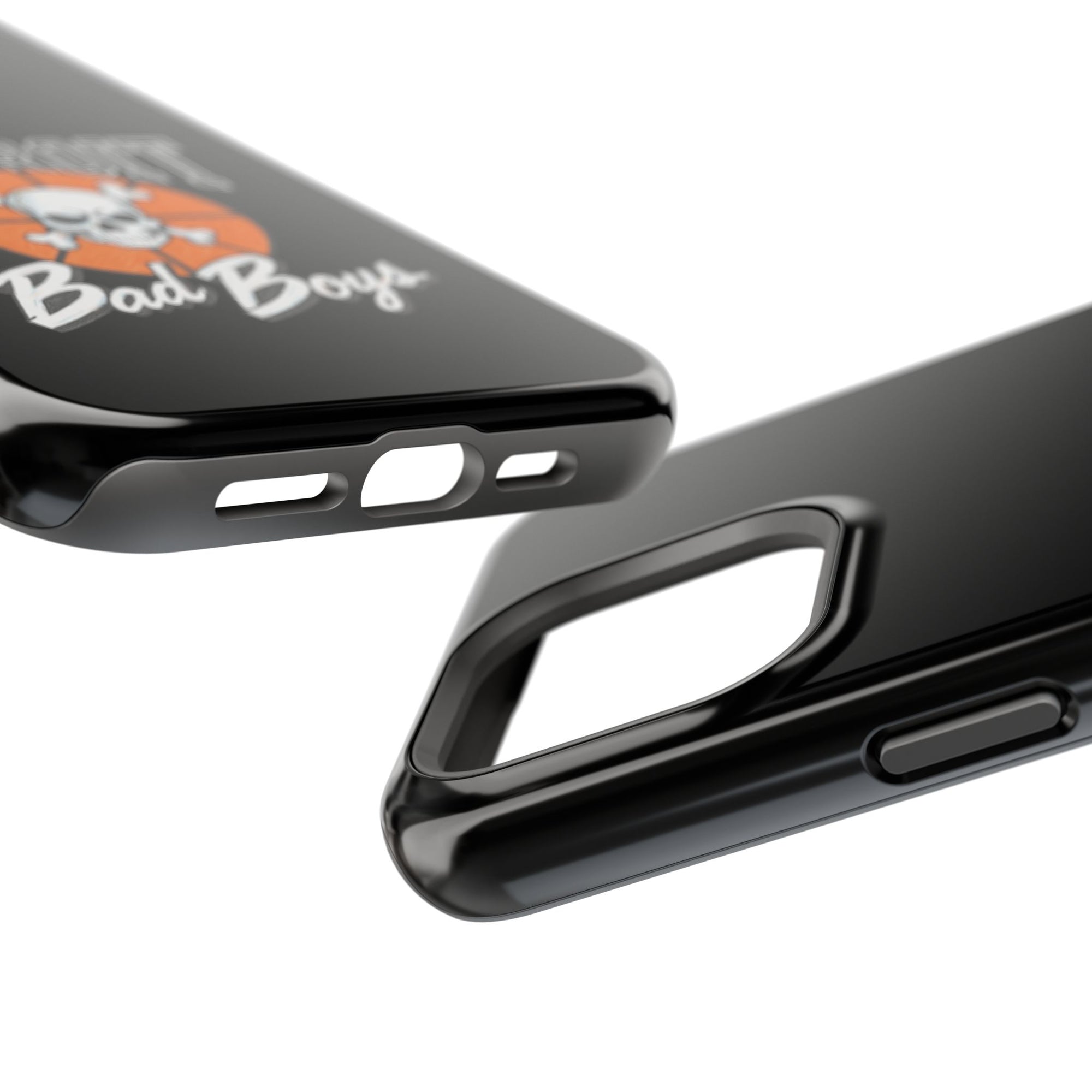 Detroit Bad Boys Skull Basketball Phone Case - Magnetic Impact-Resistant Case